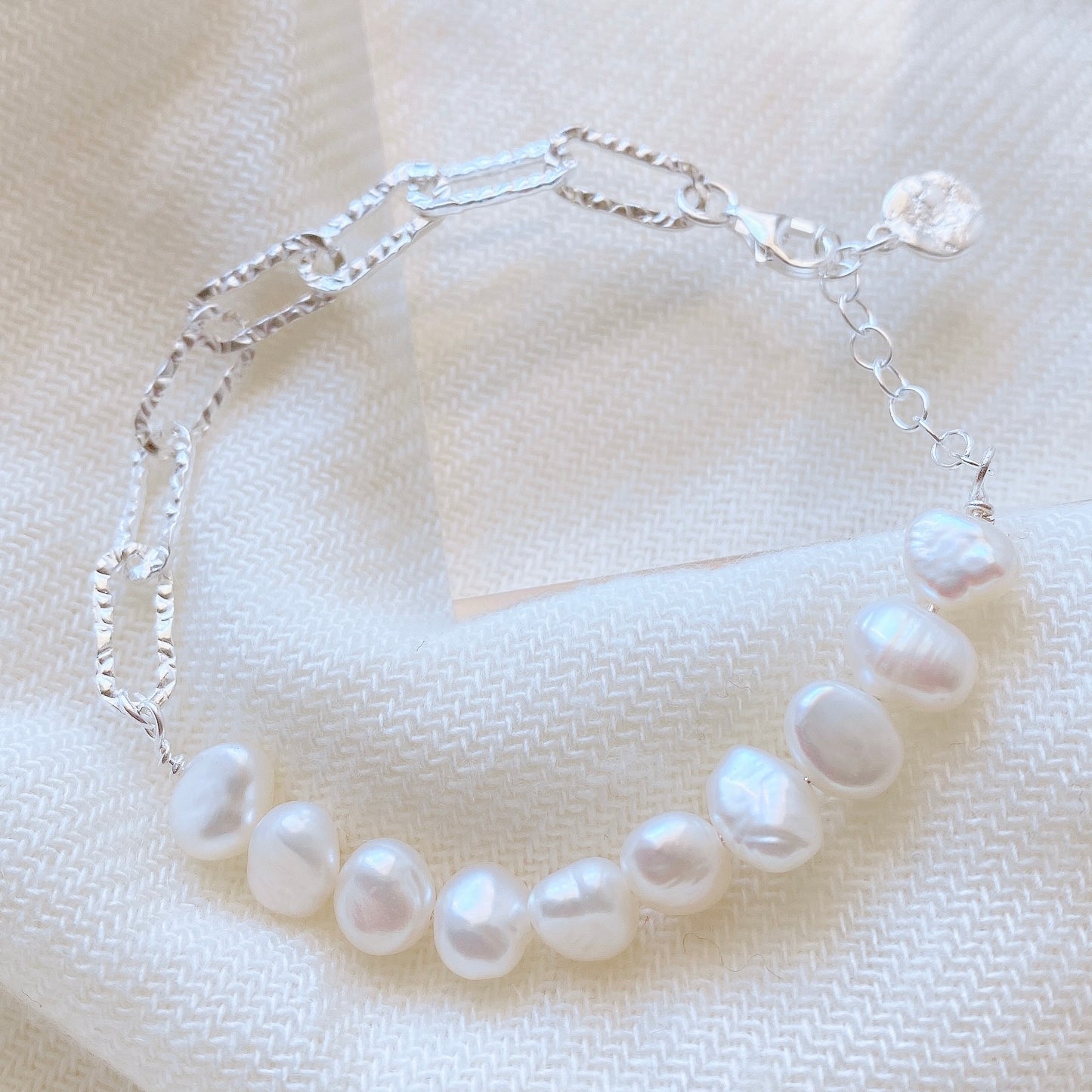 Freshwater Pearl Chain Bracelet