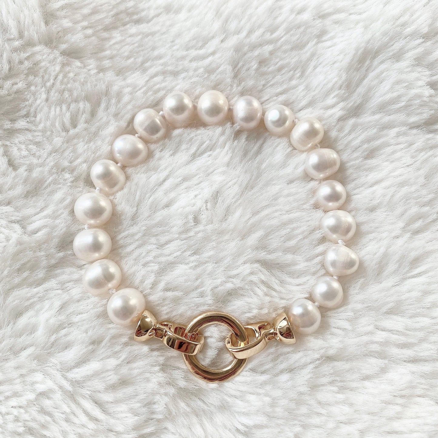 Freshwater Baroque Pearl Bracelet