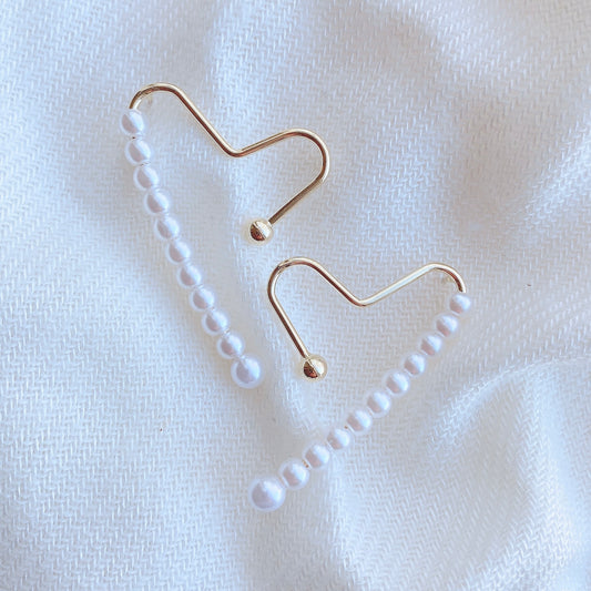 Love Pearl Earrings