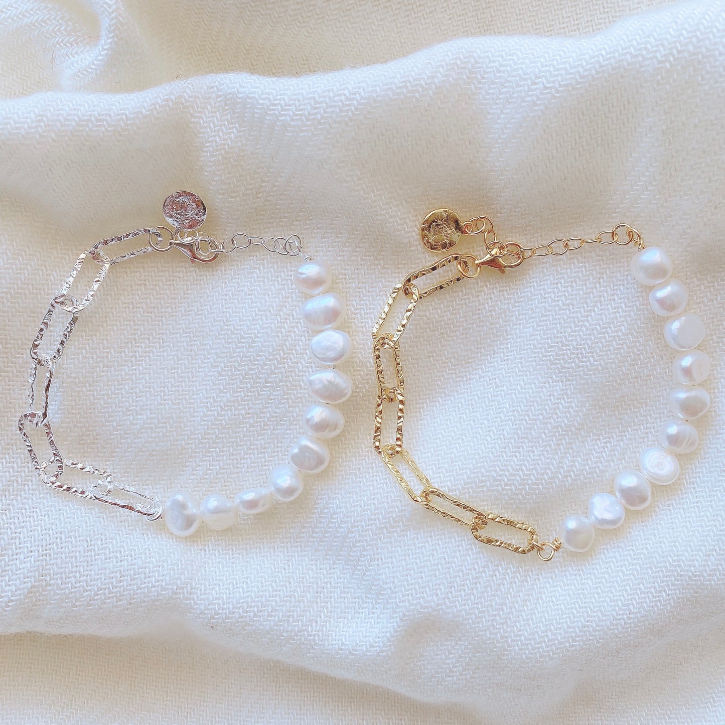 Freshwater Pearl Chain Bracelet