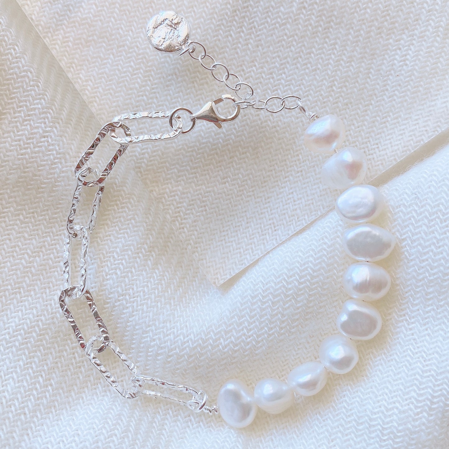 Freshwater Pearl Chain Bracelet